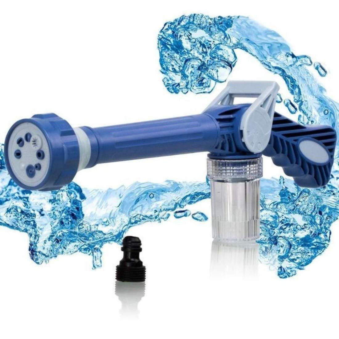CLEARANCE- Jet Water Cannon Pressure SprayGun Built-in Soap Dispenser 8 Spray