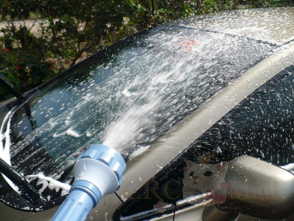 CLEARANCE- Jet Water Cannon Pressure SprayGun Built-in Soap Dispenser 8 Spray