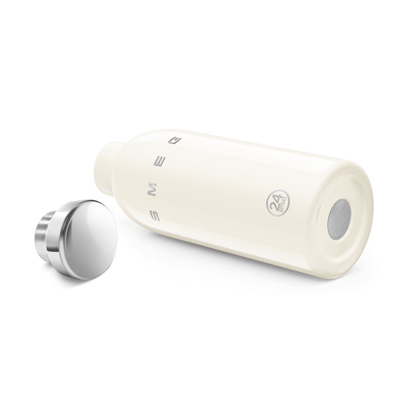 Clima Bottle 500 ml | Cream SMEG x 24Bottles 50's style aesthetic