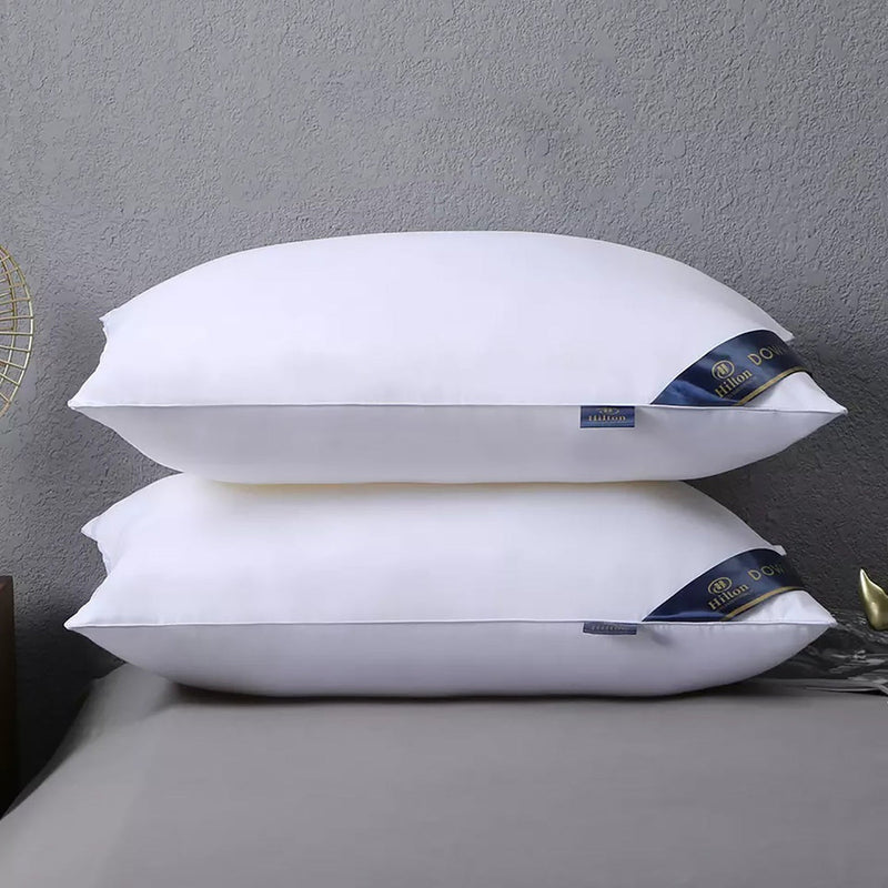 HILTON High Quality Cotton Pillow 800G with bag 48cm x 74cm