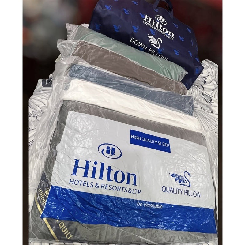 HILTON High Quality Cotton Pillow 800G with bag 48cm x 74cm