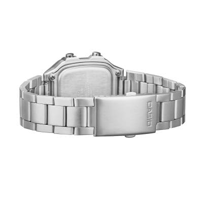 Stainless Steel Mens Digital Watch World Time Timer AE1200WH-1A