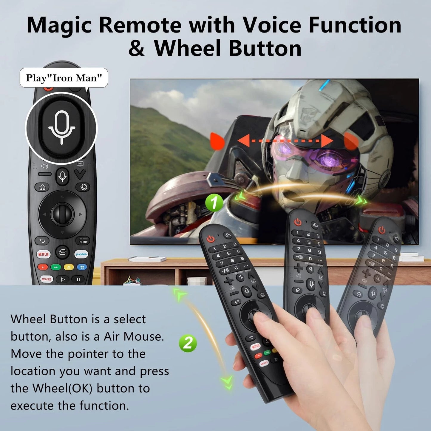 Genuine Replacement Remote Control For LG Magic smart tv Voice