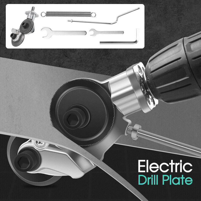 Safe and Durable Electric Drill Plate Cutter Attachment Electric Drill Shears
