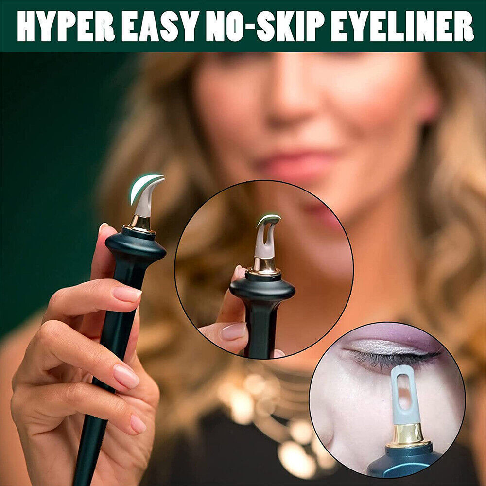 Eyeliner Guide Tool Reusable Eyeliner Brush Easy No-Skip Eyeli Makeup