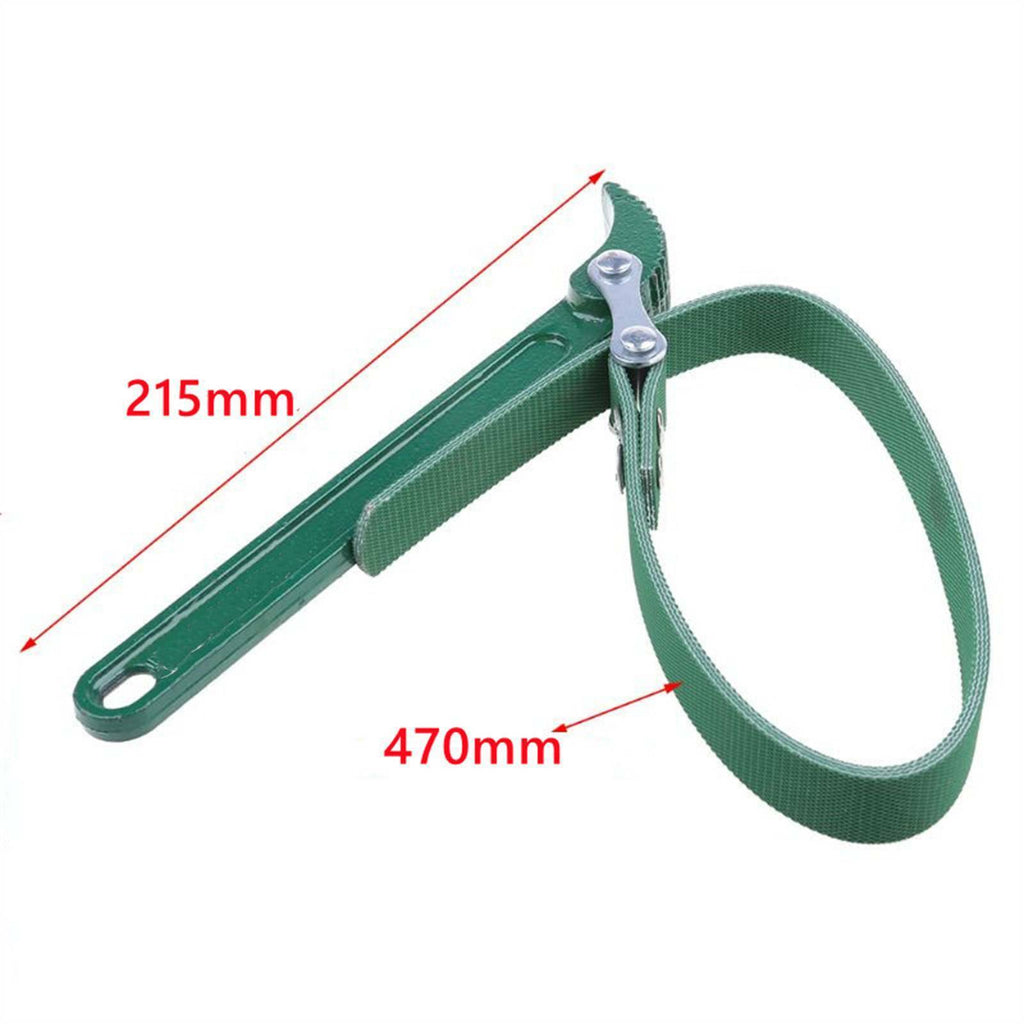 Oil Filter Belt Wrench Puller Strap Spanner Filter Cartridge Removal T