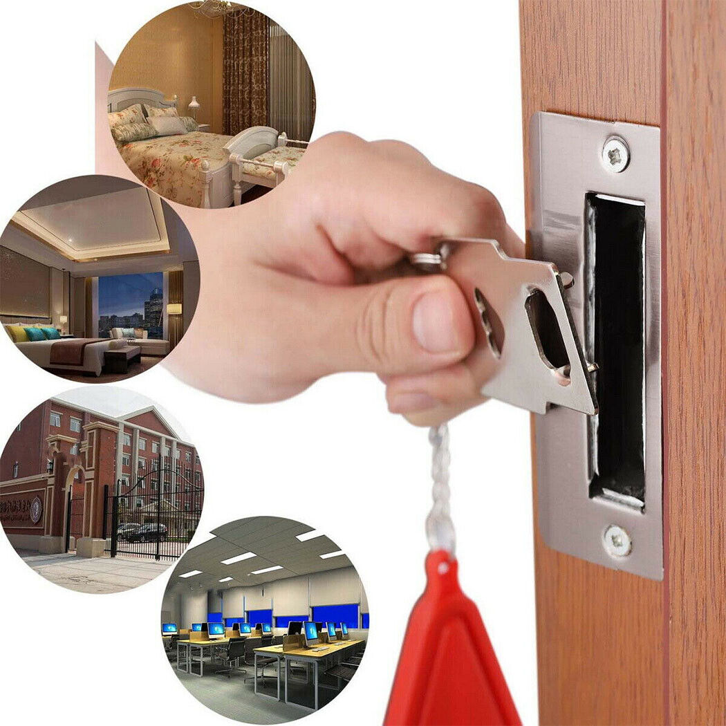 Portable Door Lock Travel Addalock Hotel Home Safe Lock For Safety Security