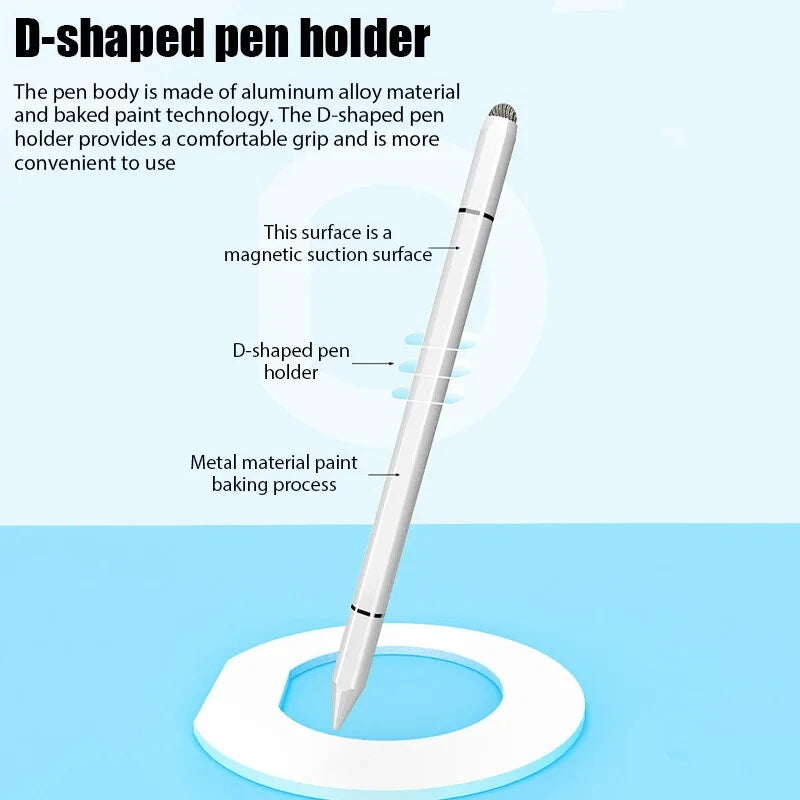 3 in 1 Universal Stylus Pen for iPad Accessories Drawing Tablet Screen Touch Pen