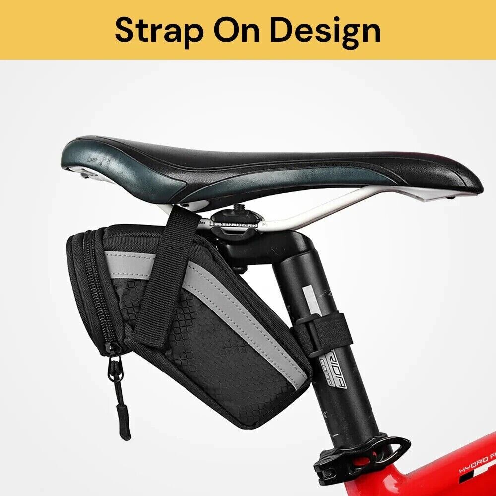 Bike Seat Bag Bicycle Saddle Bags Cycling Rear Storage Pouch Outdoor Waterproof