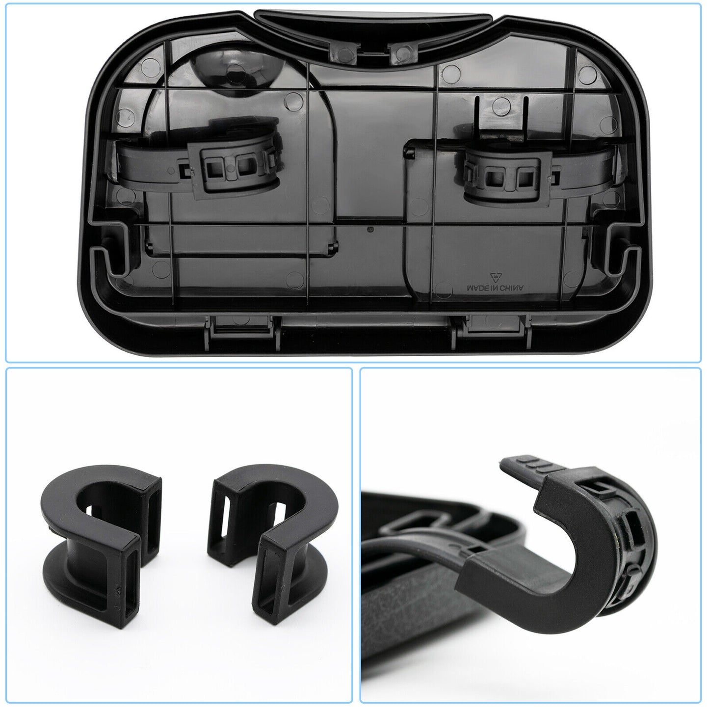CLEARANCE- Auto Car Cup Holder New Back Seat Drink Food Tray Table Stand Desk Folding
