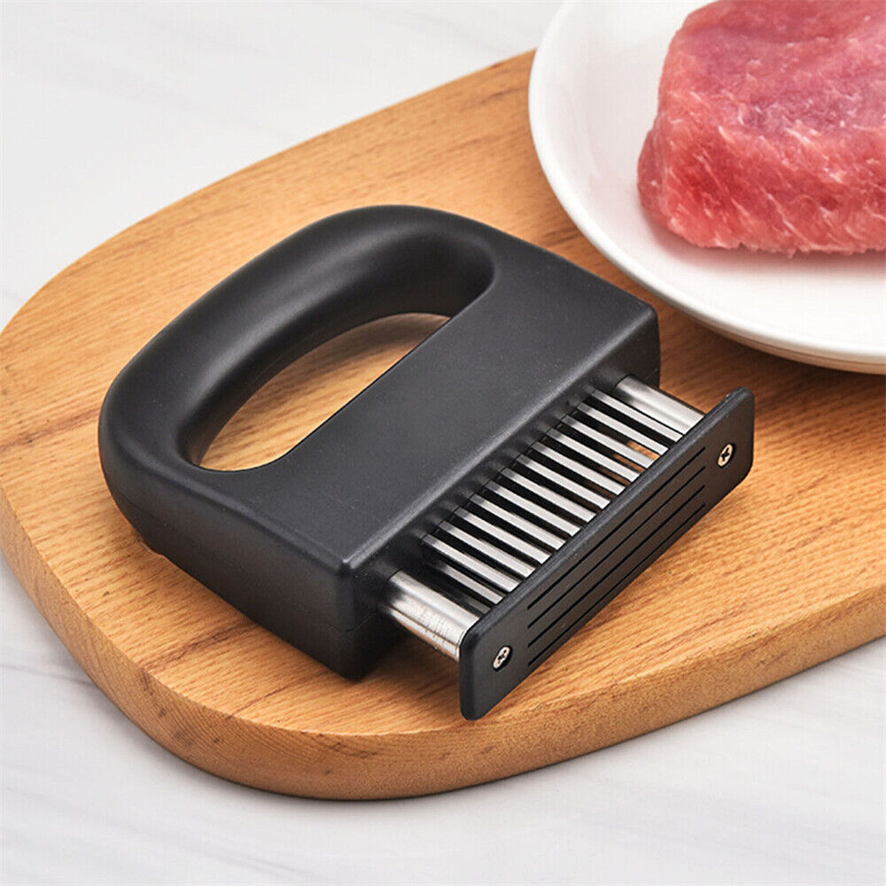 48-Blade Stainless Steel Meat Beef Tenderizer Jaccard Steak Chicken Pouch Hole