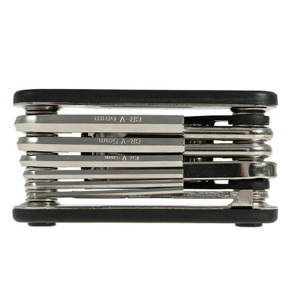 Bike Repair Tool Kit 16In1 MTB Portable Multi-tools Puncture Fix Patch