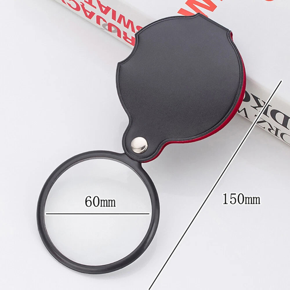Magnifying Glass Small 20X Small Magnifying Glass,Mini Pocket Magnifier Folding Magnify Glass ...