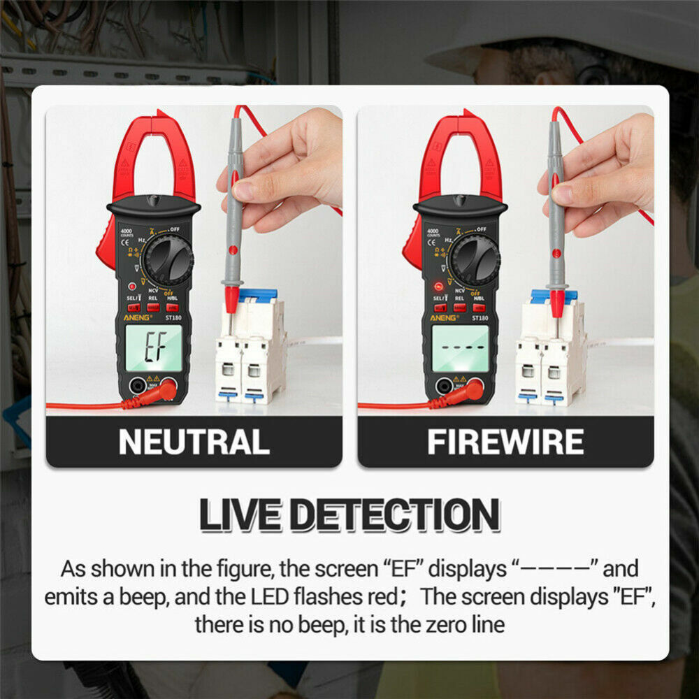 Clamp Meter Clamp Multimeter DC Clamp Meter Digital AC DC Current Clam