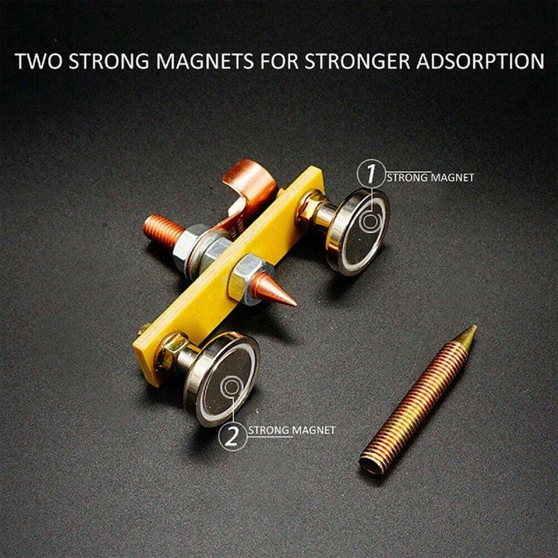 Clamp Double Strong Magnetic Welding Magnet Head Magnetic Ground Clamp