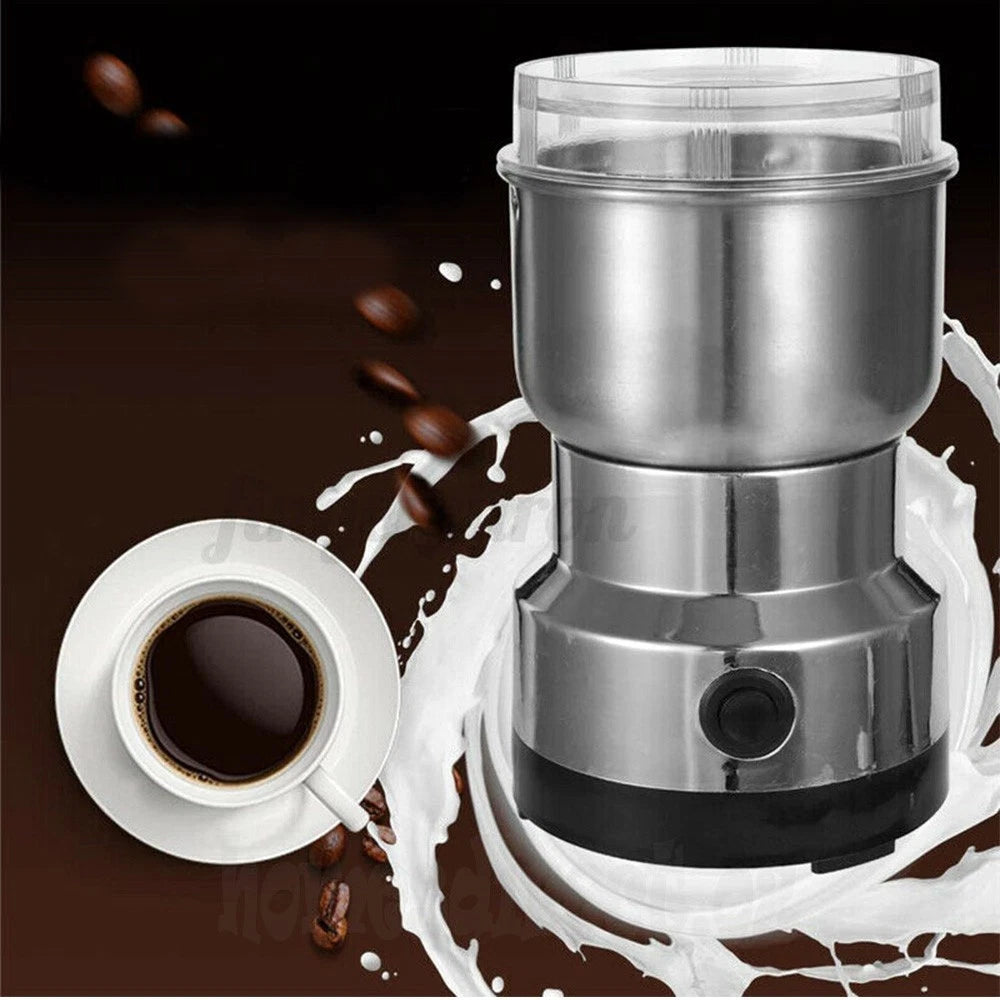Electric Coffee Grinder Grinding Milling Machine Bean Nut Spice Matte Blender