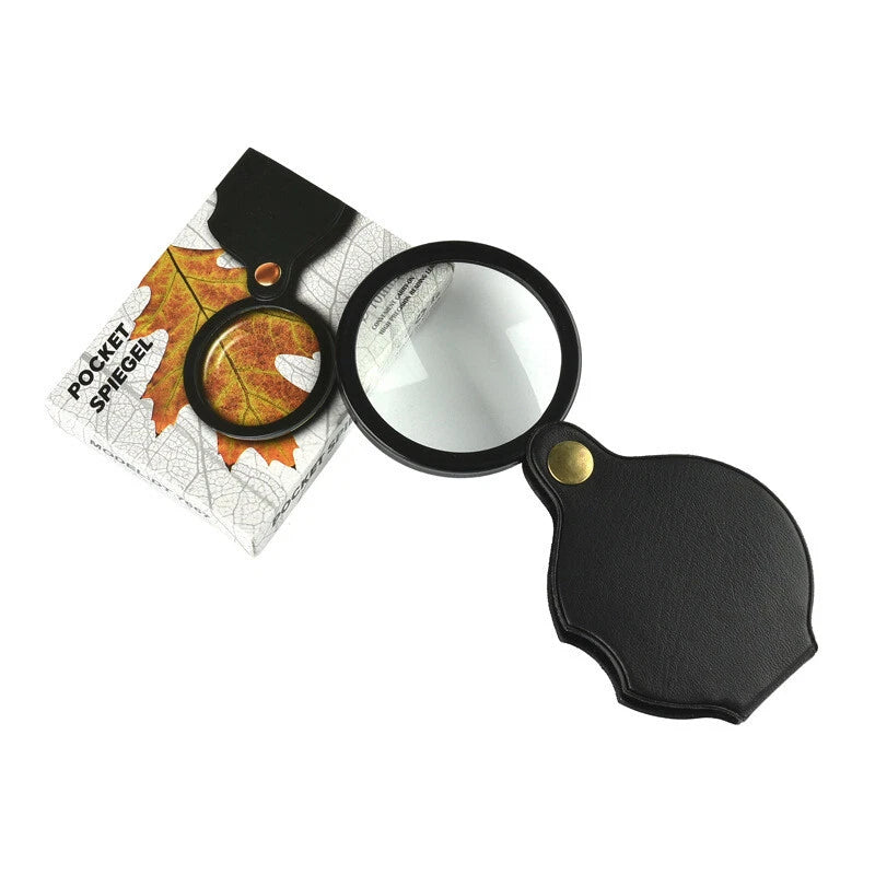 20X Small Magnifying Glass,Mini Pocket Magnifier Folding Magnify Glass ...