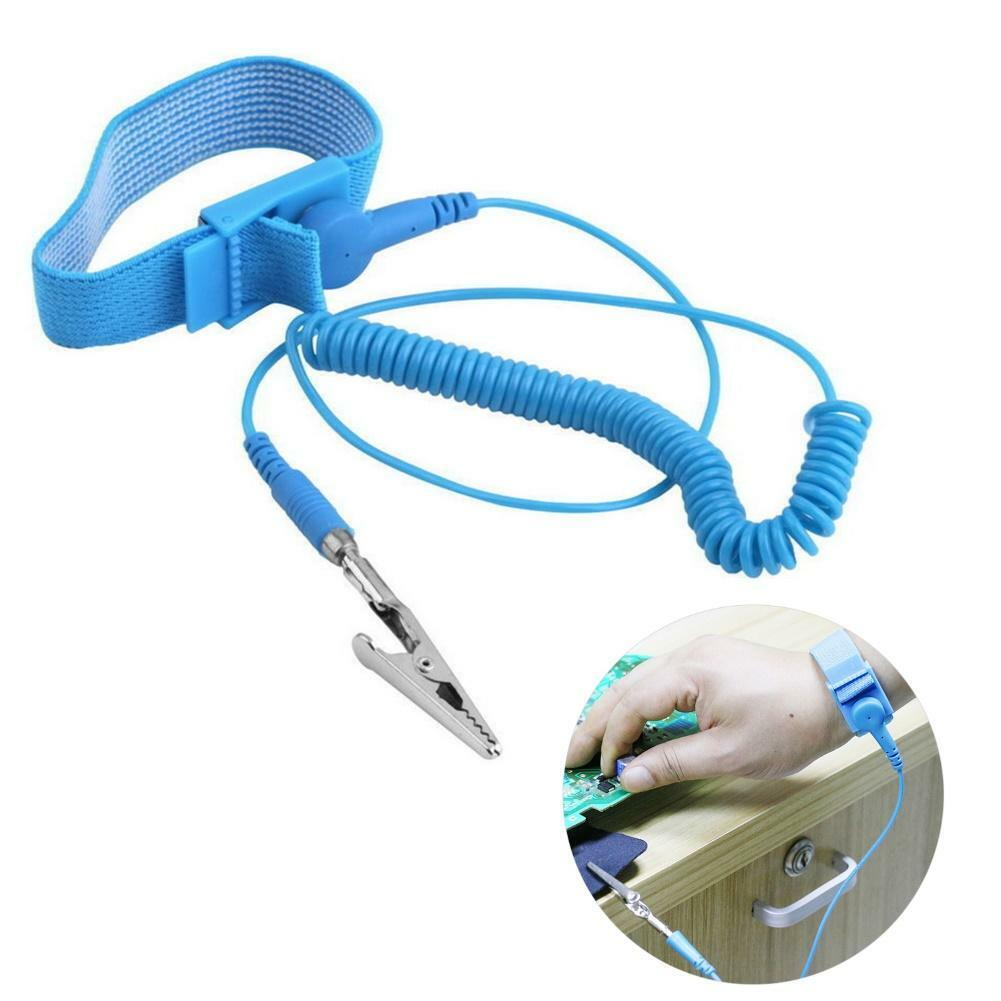 CLEARANCE- Anti Static Electricity Grounding ESD Wired Wristband Discharge Wrist Strap