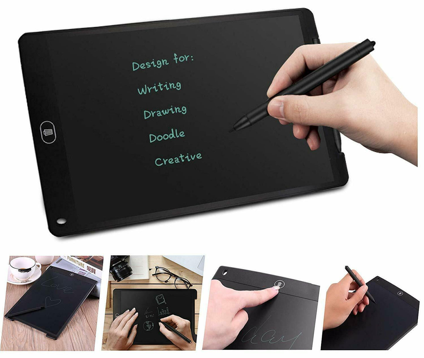 12" LCD Digital Drawing Pad Message Boards