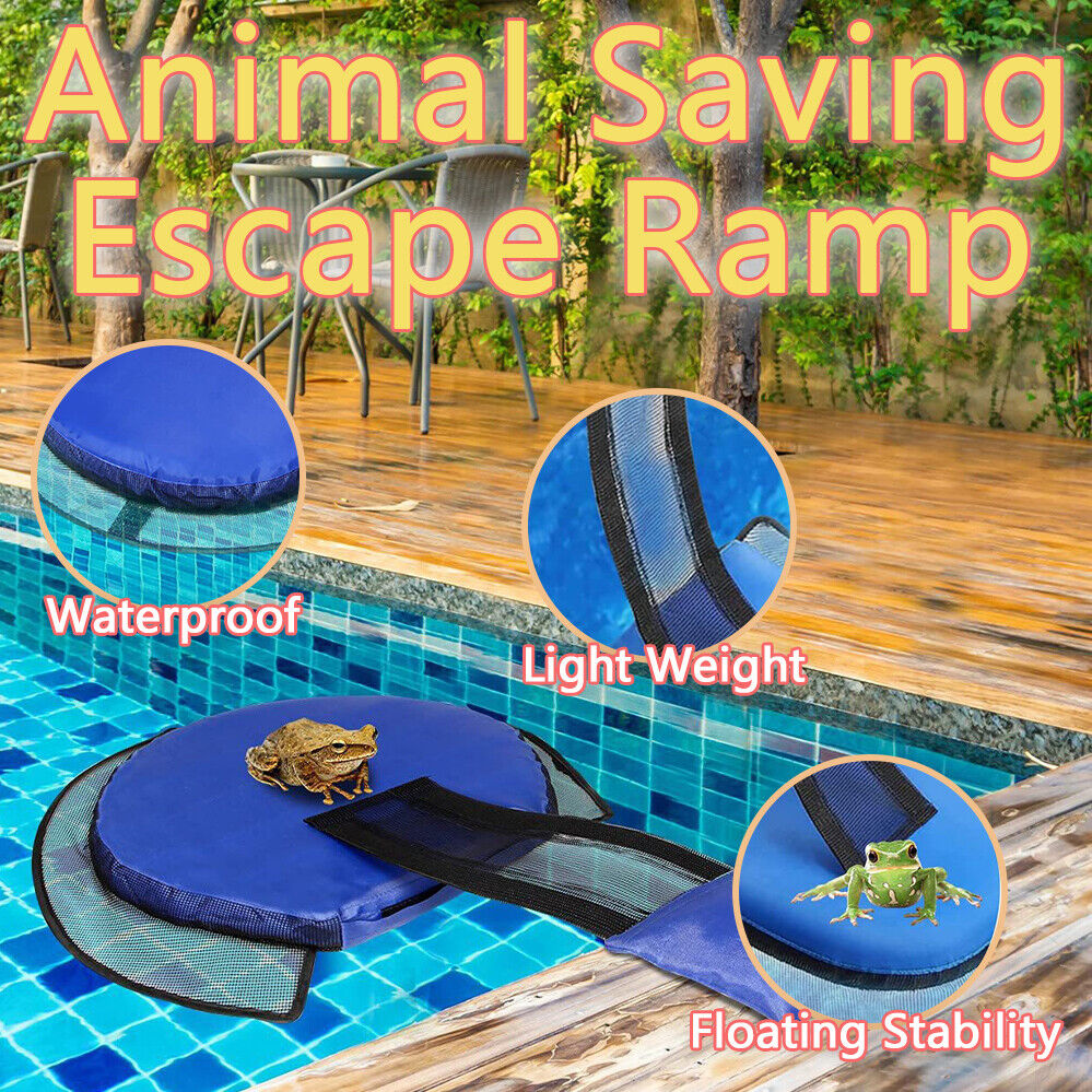 Pool Escape Net Animal Saving Escape Ramp Oxford Fabric Pools Critter