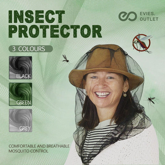 Mosquito Fly Head Net Net Bee Outdoor Fishing Insect Mesh Hat