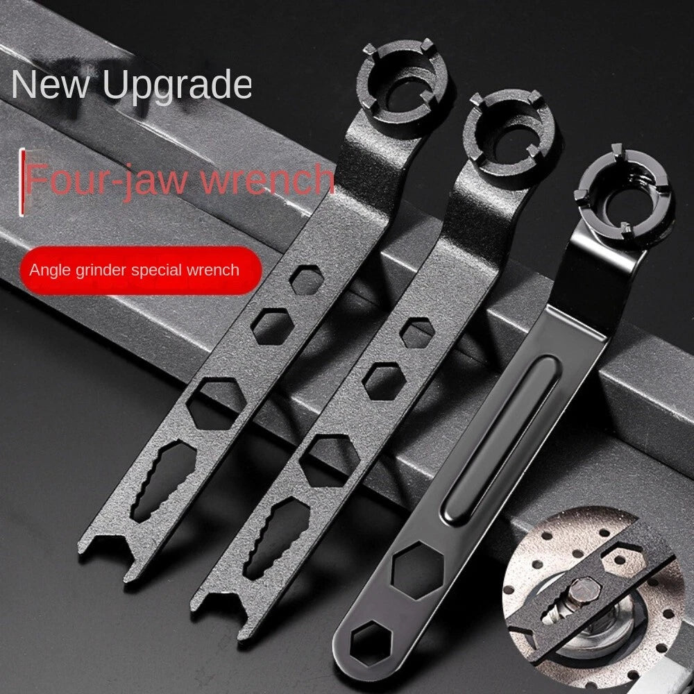Thickened Angle Grinder Four-claw Wrench Machine Accessories