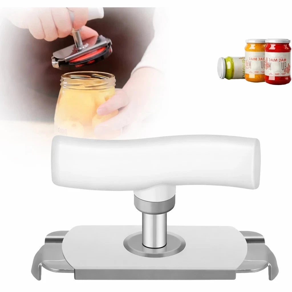Effortless Arthritis Jar Opener Easy & Adjustable Grip Jar Opener for Weak Hands