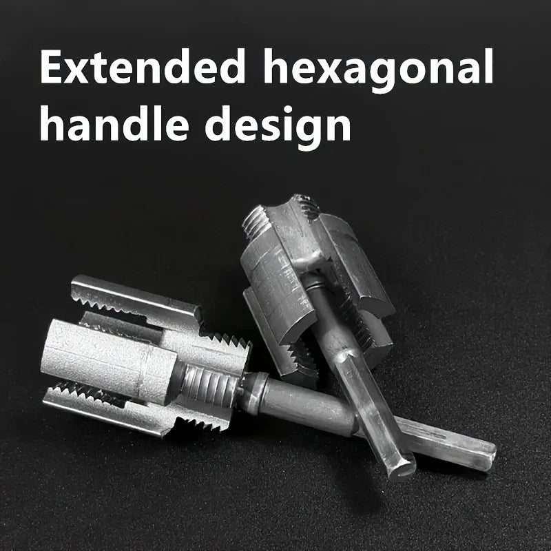 6 Point Integrated Internal External Pipe Threading Tool PVC Pipe Thread Cutting