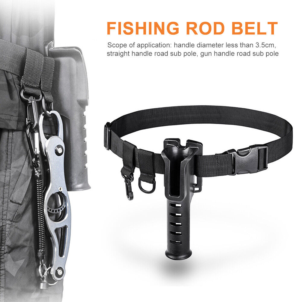 Inserter Fishing Rod Holder Waist Rod Holder Belt Rod Holder Support B
