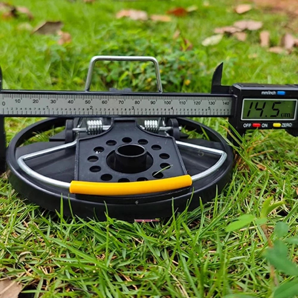 2PCS High-Efficiency Round Mouse Trap Black Mouse Catcher Home Garden