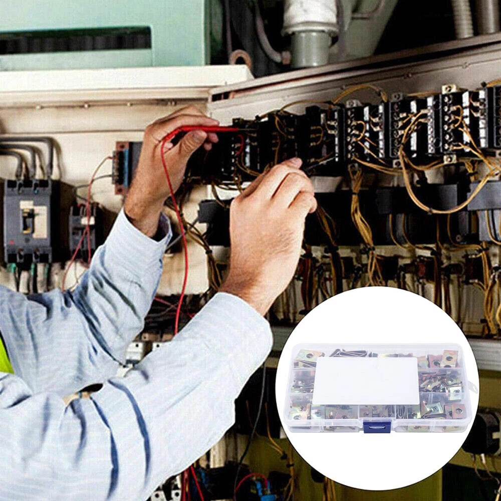 110pcs M6 M8 M10 M12 U Nuts Speed U Clip Galvanised Automotive Trim Fastener