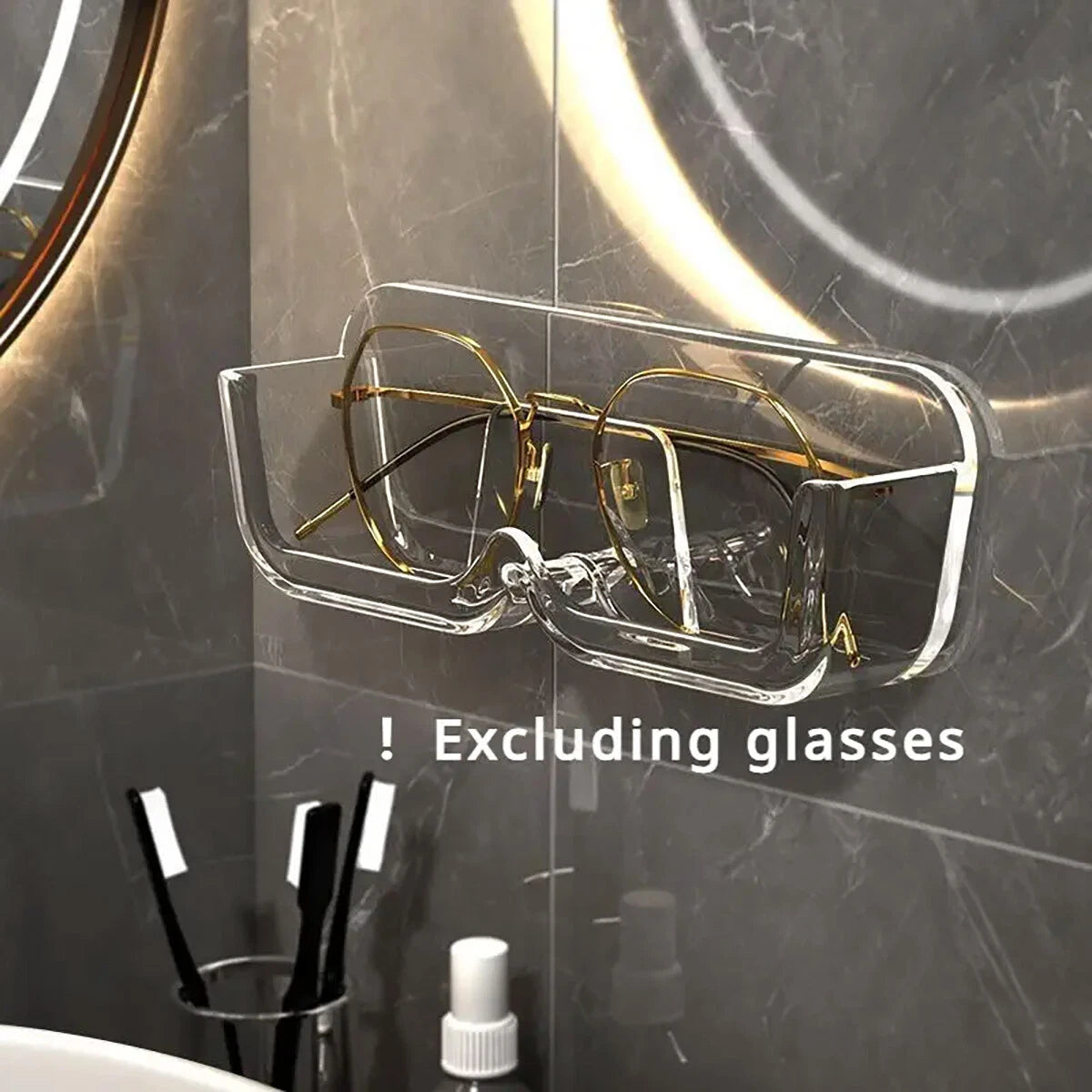 Wall-Mounted Reading Glasses Holder Eyeglasses Holder Sunglasses Display Rack
