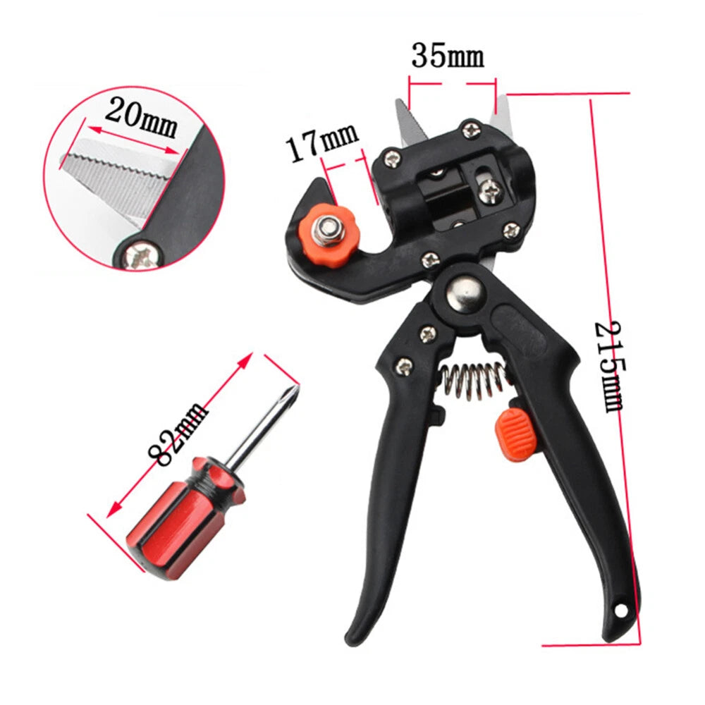 Garden Grafting Tool Set Kit Fruit Tree Pro Pruning Shears Scissor Cutting Tools