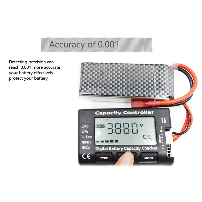 Battery Balancer Capacity Controller Tester CellMeter
