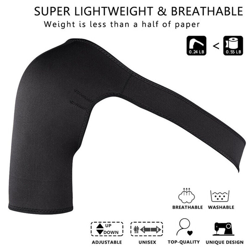 Shoulder Support Bandage Sports Protection Compression Wrap Joint Pain Guard