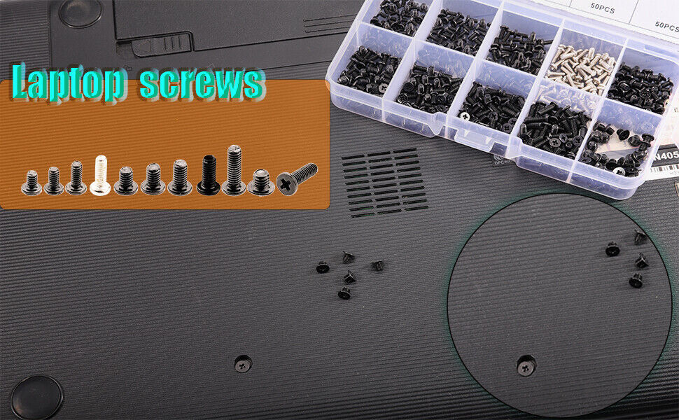 Computer Screw Storage 500PCS Computer Screws Kits For Universal Desktop PC Laptop Screw Repl ...