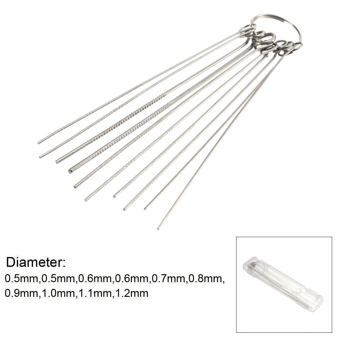 Welding Tip 10pc Nozzle Cleaner Gas Welding Cutting Torch Tip Cleaner