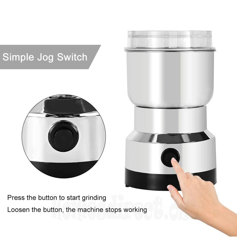 Electric Coffee Grinder Grinding Milling Machine Bean Nut Spice Matte Blender