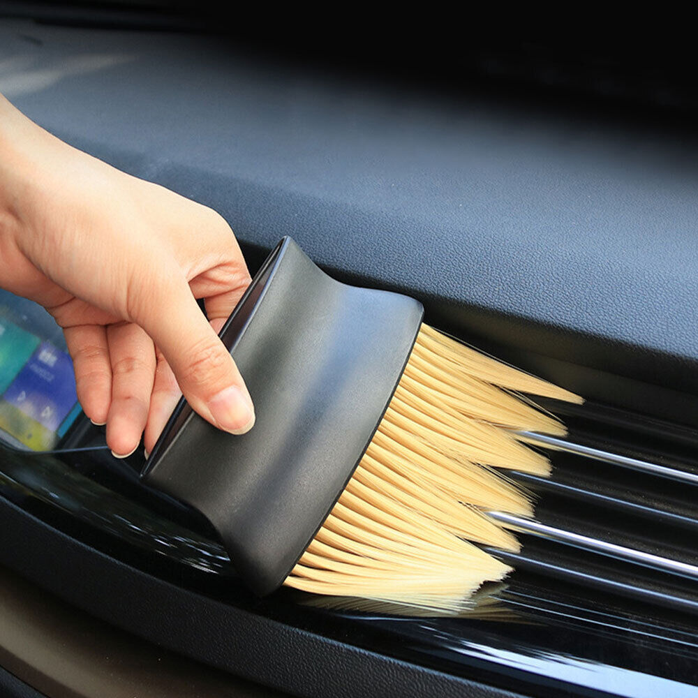 Multifunction Car Air Conditioner Cleaner Brush Car Air Outlet Cleaning Brush Detailing Brush