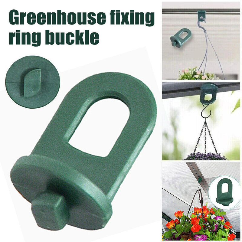50pcs Plastic Greenhouse Hanging Hooks Hanger Clips Garden Accessories Set