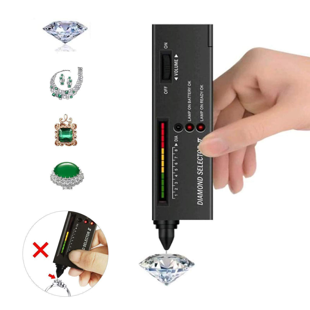 Gold Silver Diamond Gemstones Selector Testing Digital Electronic Test