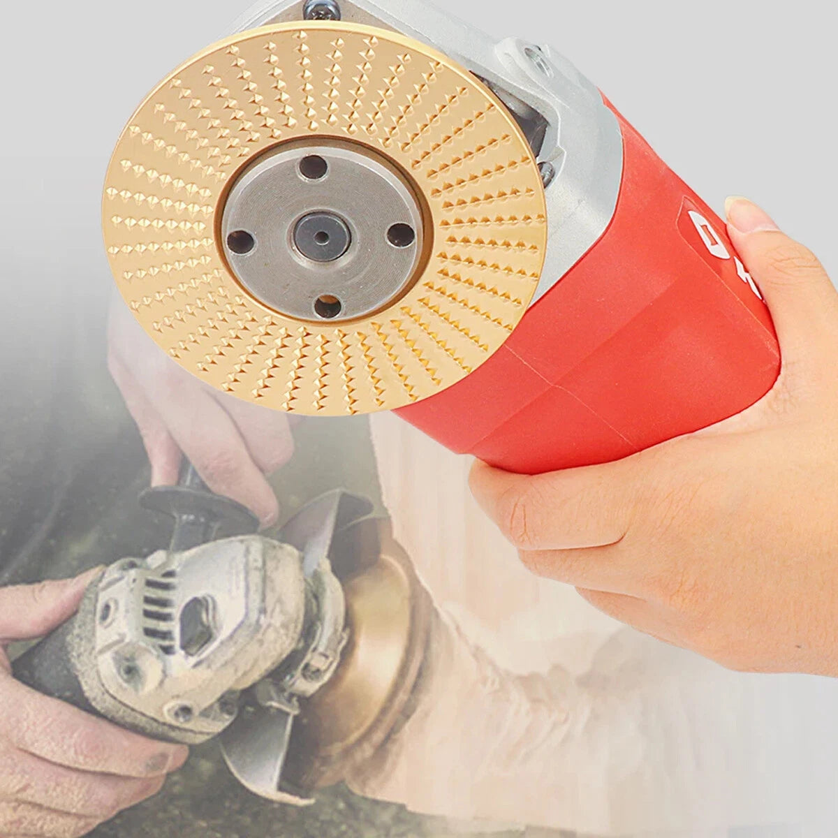 3pcs 100MM Woodworking Grinding Wheel for Angle Grinder Polishing Tool Knife
