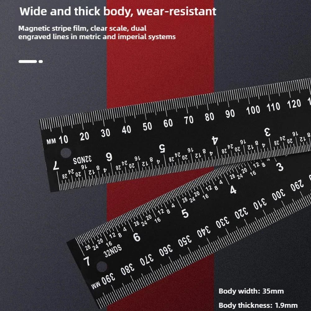2 in 1 Digital Angle Finder Protractor (8 In/200 mm) Measuring Ruler Display