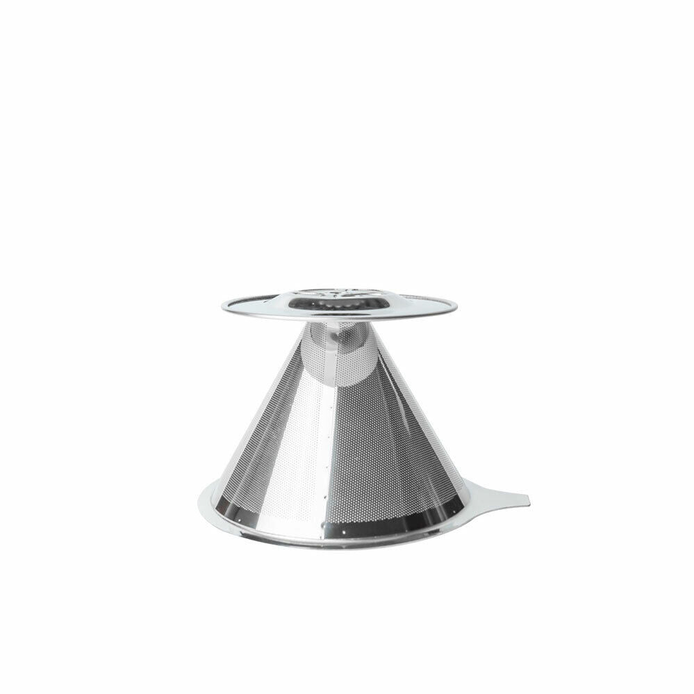 CLEARANCE- Reusable Coffee Tea Cup Drip Filter Mesh Holder Stainless Steel Pour Over Funnel