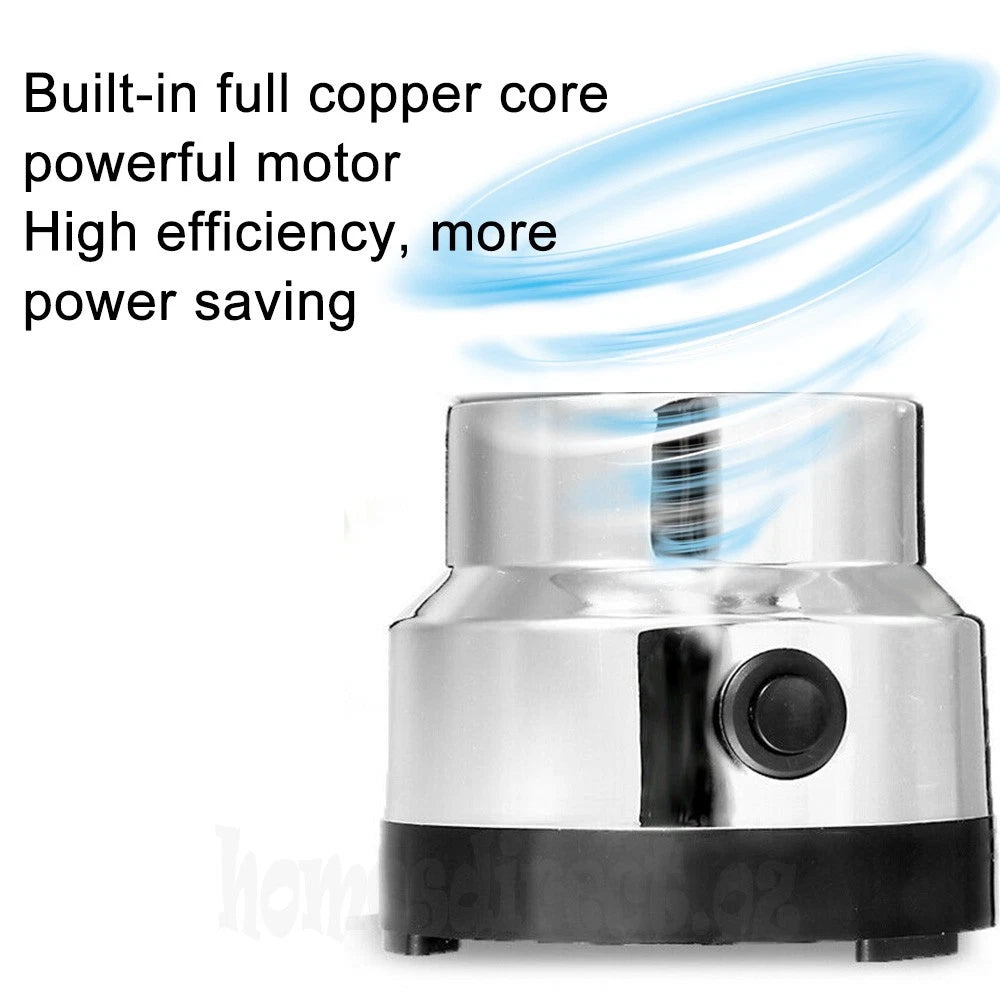 Electric Coffee Grinder Grinding Milling Machine Bean Nut Spice Matte Blender