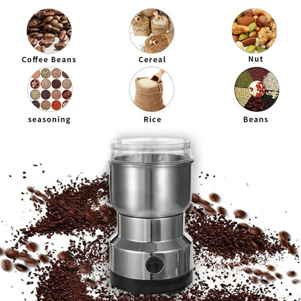 Electric Coffee Grinder Grinding Milling Machine Bean Nut Spice Matte Blender