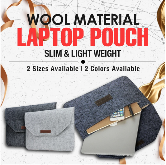 CLEARANCE- Laptop Wool Felt Sleeve Case Cover Bag Pouch for Apple MacBook Air Pro Retina