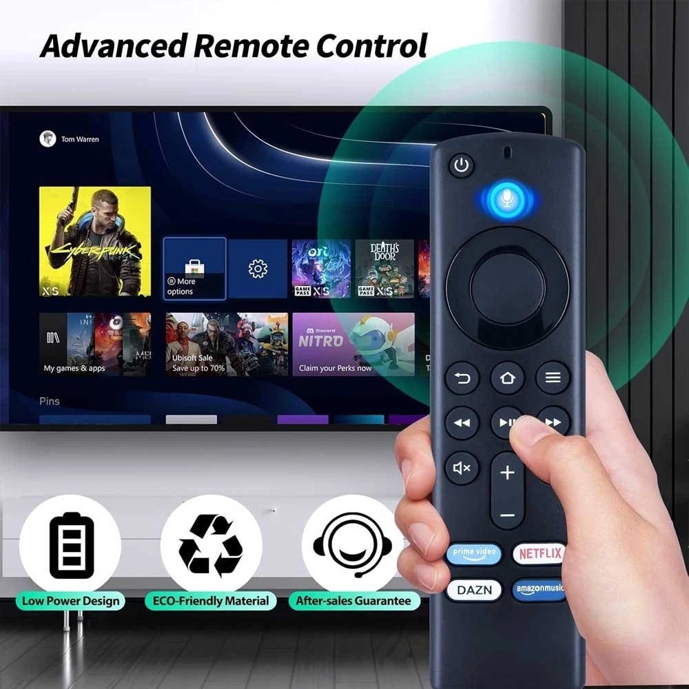 Voice Remote Control Replacement Amazon Fire TV