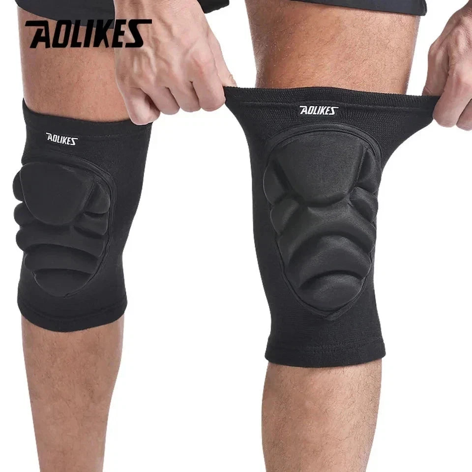 Knee Pads EVA Foam Compression Support Sports Volleyball Work Gym Pair