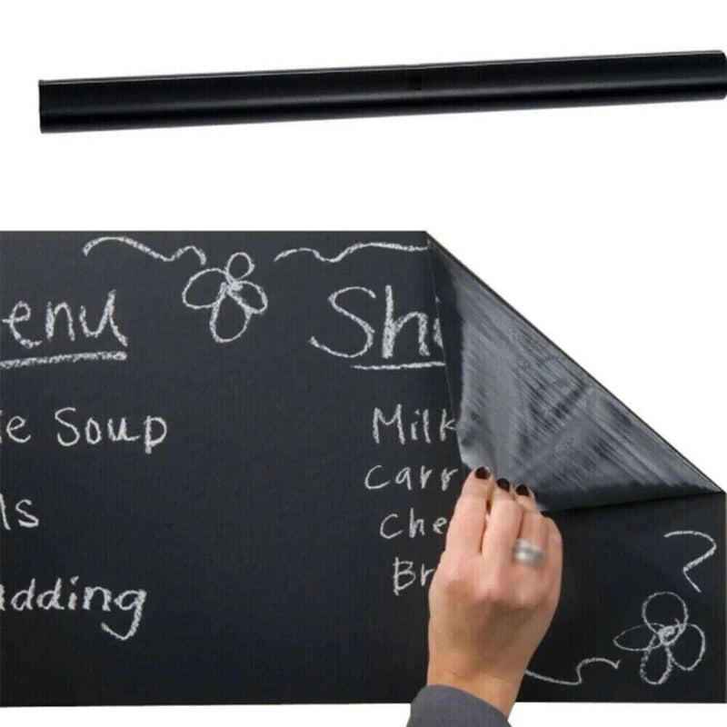 45cm*200cm Blackboard Removable Vinyl Wall Self Adhesive Chalkboard Decal Paper Sticker